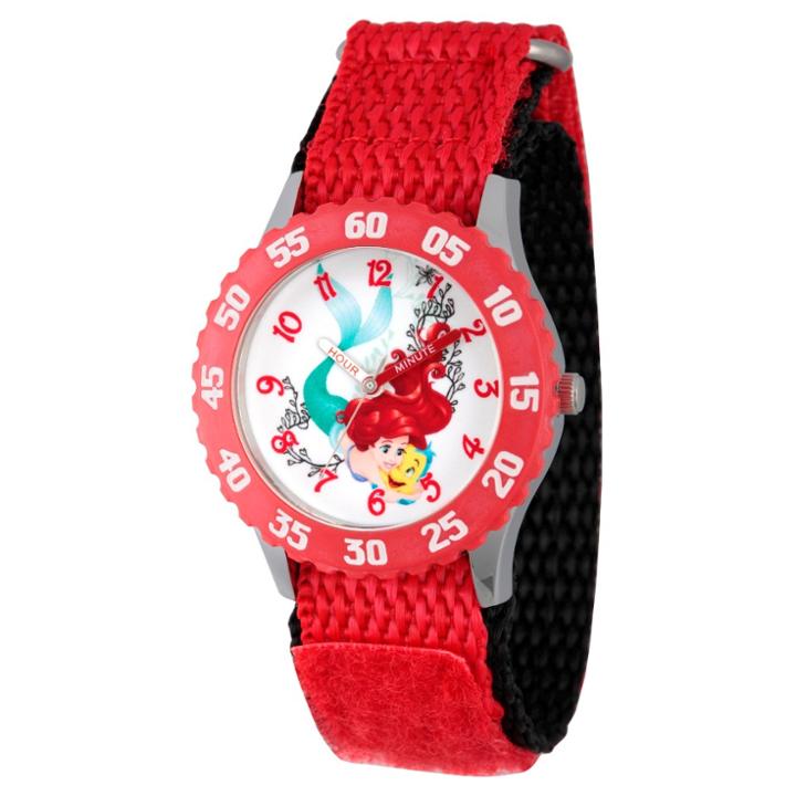 Disney Princess Ariel Kids' Watch - Red, Girl's