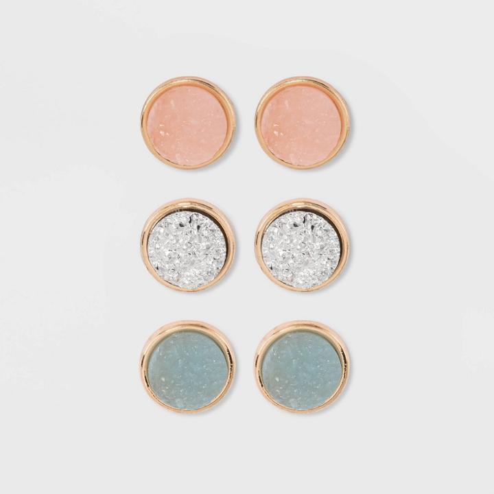 Sugarfix By Baublebar Lustrous Stud Earring Set, Women's,