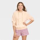 Women's Hooded Sweatshirt - Universal Thread Beige