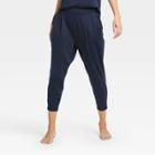 Women's Loose Fit Mid-rise Practice Pants - All In Motion Navy Xs, Women's, Blue