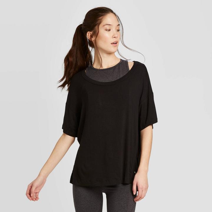Women's Short Sleeve Top - Joylab Black