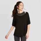Women's Short Sleeve Top - Joylab Black