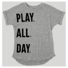 Petiteafton Street Toddler Boys' Short Sleeve T-shirt - Heather Gray
