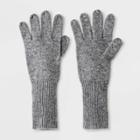 Women's Cashmere Mittens - A New Day Gray One Size, Women's, Grey Grey