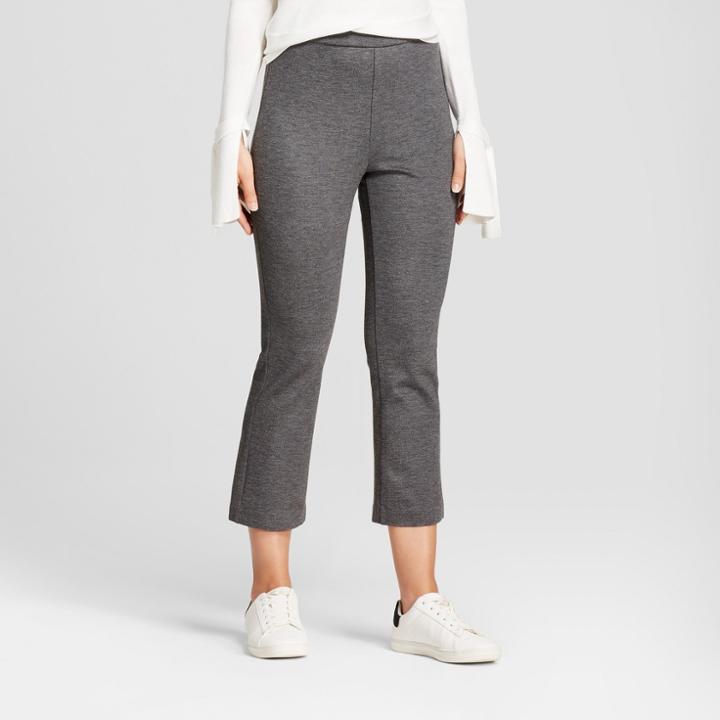 Target Women's Kick Flare Ponte Pants - A New Day Gray