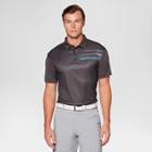 Men's Printed Golf Polo Shirt - Jack Nicklaus Asphalt