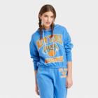 Women's Nba New York Knicks Hooded Graphic Sweatshirt - Blue