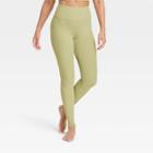 Women's Rib Curvy Leggings - All In Motion Olive Green