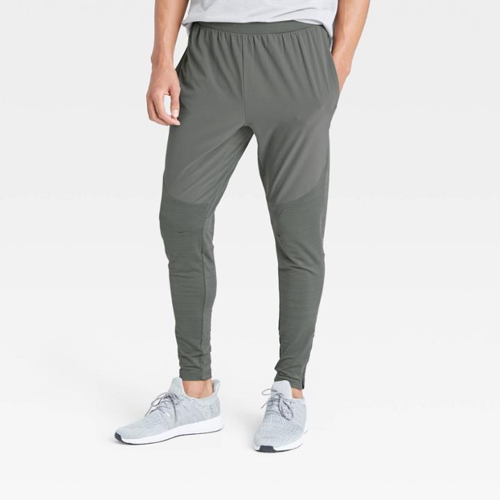 All In Motion Men's Knit To Woven Jogger Pants - All In