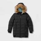 All In Motion Girls' Mid-length Puffer Jacket - All In