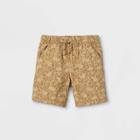 Toddler Boys' Woven Pull-on Shorts - Cat & Jack Brown