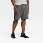Men's Big & Tall Mesh Shorts - All In Motion Gray