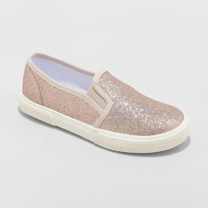 Girls' Orli Sneakers - Cat & Jack Rose Gold