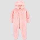 Baby Girls' Pram Cat Fashion Jacket - Just One You Made By Carter's Pink Newborn