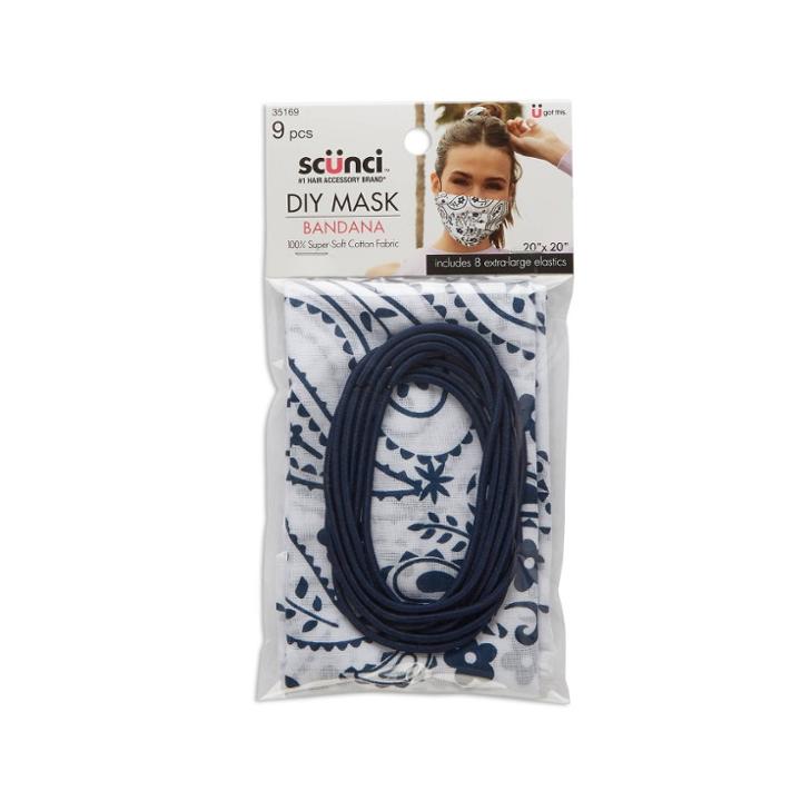 Scunci Diy Mask Bandana & Elastic