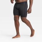 Men's 6 Fitted Shorts - All In Motion Black M, Men's,