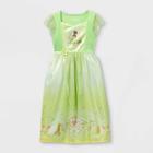 Girls' Disney Princess Tiana's Palace Nightgown - Green
