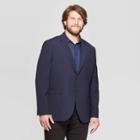 Men's Big & Tall Standard Fit Suit Jacket - Goodfellow & Co Navy Voyage