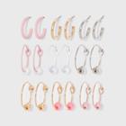 Girls' 9pk Earring Set - Art Class
