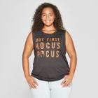 Women's Plus Size Hocus Pocus Graphic Tank Top - Fifth Sun (juniors') Black