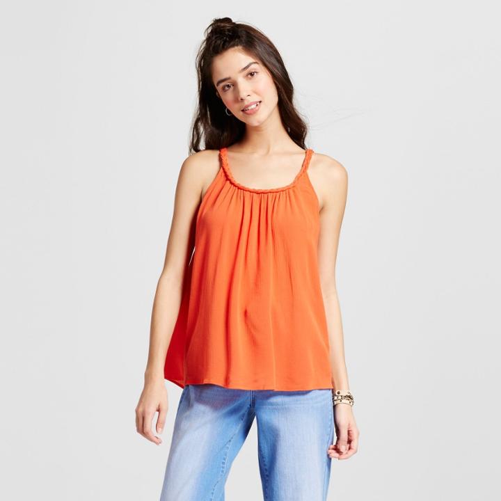 Women's Woven Cami - Mossimo Supply Co. Orange