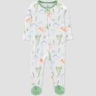 Baby Boys' Dino Footed Pajamas - Just One You Made By Carter's Newborn