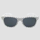 Target Women's Surf Shade Clear Sunglasses With Blue Lenses - Wild Fable White