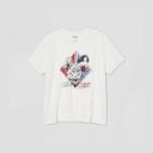 Women's Wonder Woman Vs Cheetah Plus Size Short Sleeve Graphic T-shirt - Off White