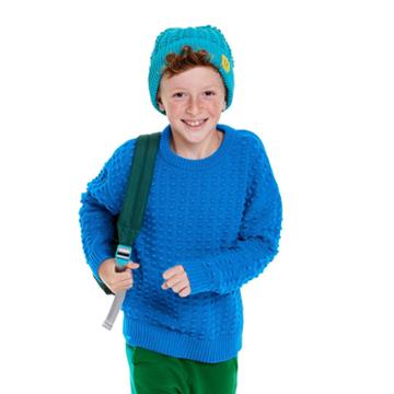 Kids' Textured Sweater - Lego Collection X Target Blue