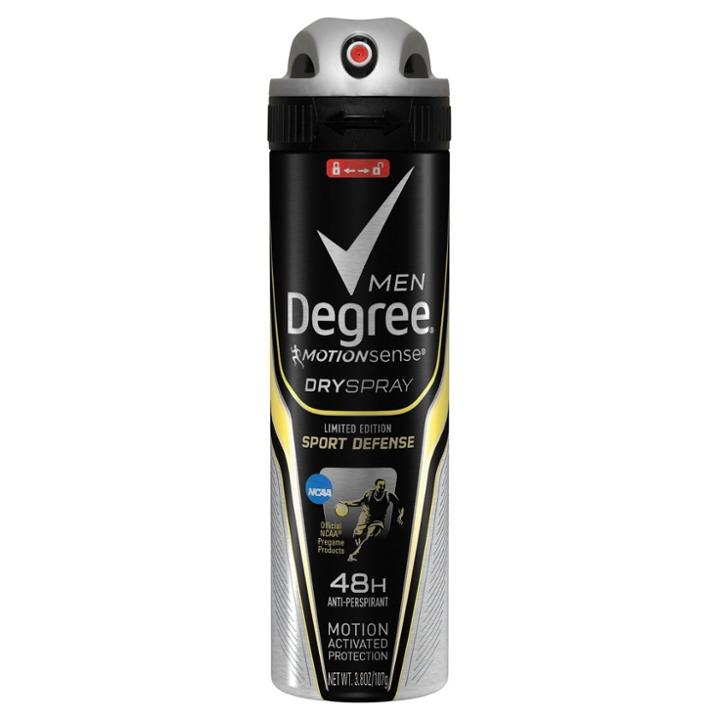 Degree Men Sport Defense Dry Spray Antiperspirant And Deodorant