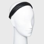 Flat Solid Braided Headband - Universal Thread Black