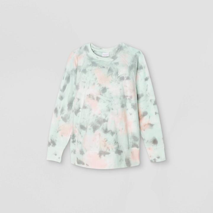 Maternity Tie-dye Sweatshirt - Isabel Maternity By Ingrid & Isabel S,