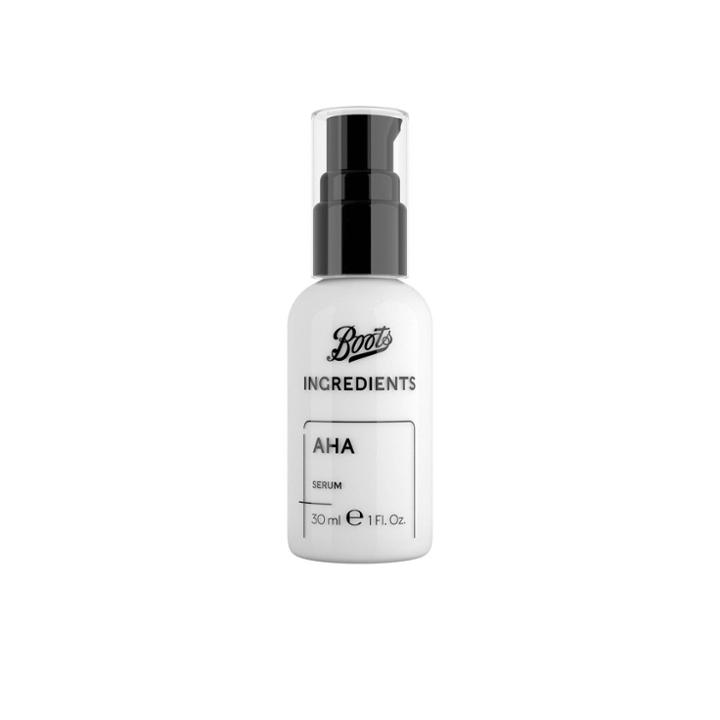 Boots Ingredients Aha Serum