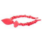 Ta-da Girls' Scrunched Fabric Headband Coral (pink)