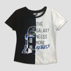 Girls' Star Wars Rebels Short Sleeve T-shirt - Black/white -