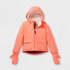 Girls' Winter Jacket - All In Motion Coral