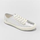 Women's Mary Metallic Lace Up Sneakers - Universal Thread