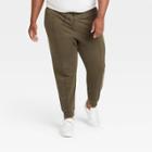 Men's Big & Tall Pintuck Jogger Pants - Goodfellow & Co Green