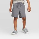 Toddler Boys' Pull-on Shorts - Cat & Jack Gray 12m, Toddler Boy's