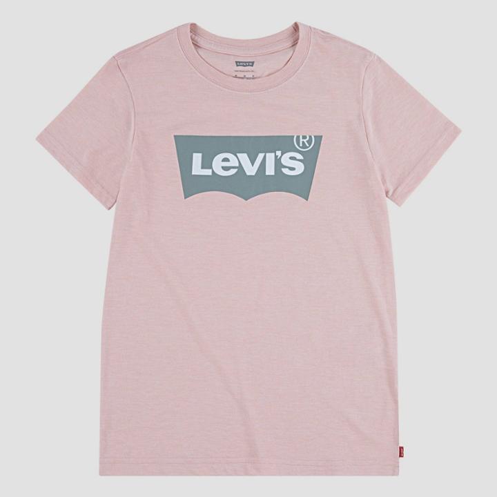 Levi's Boys' Batwing Logo Short Sleeve T-shirt - Pink