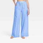 Women's Striped Simply Cool Pajama Pants - Stars Above Blue
