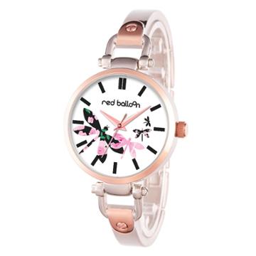Women's Red Balloon Two Tone Alloy Bridle Watch - Two Tone,