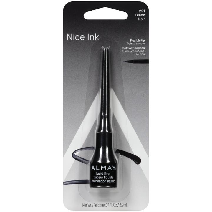 Almay Nice Ink Liquid Eyeliner - 221 Black