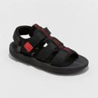 Boys' Lumi Ankle Strap Sandals - All In Motion Black