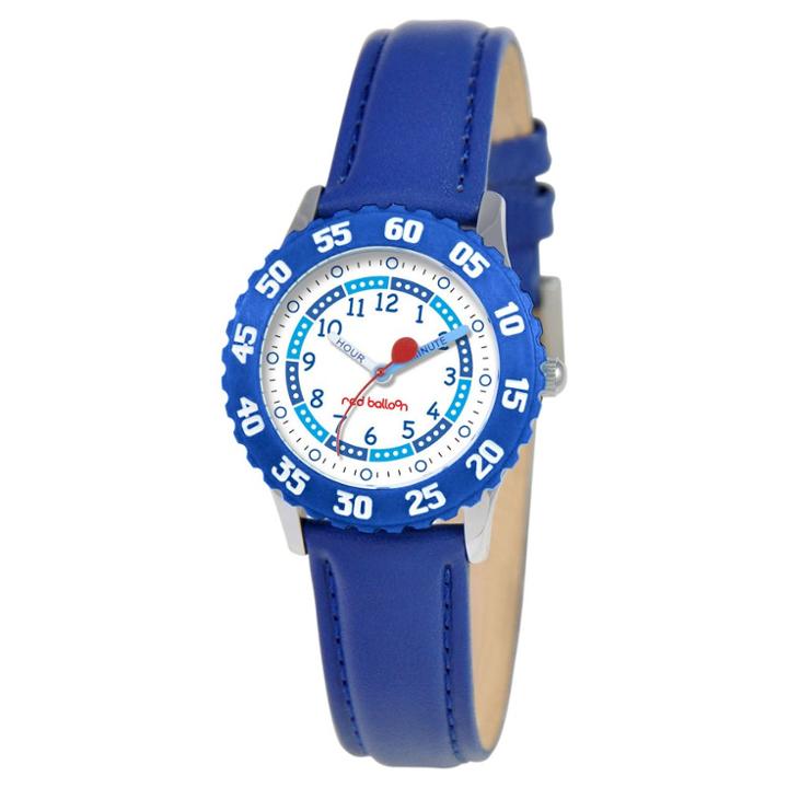 Target Boys' Red Balloon Stainless Steel Time Teacher Watch - Blue