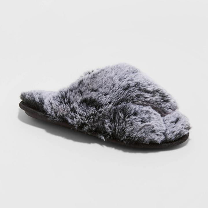 Women's Paris Slide Slippers - Stars Above Black