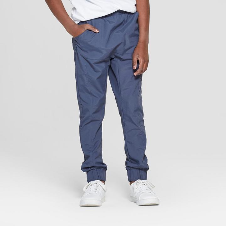 Boys' Nylon Jogger Pants - Art Class Blue