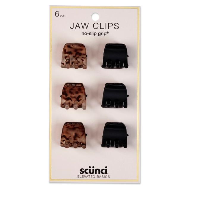 Conair Scunci 2cm No Slip Jaw Clips