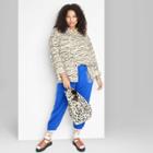 Women's Plus Size Ascot + Hart Western Long Sleeve Graphic Button-up Shirt - Zebra Print
