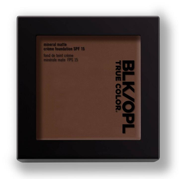 Black Opal True Color Mineral Matte Crme Foundation With Spf 15 - Ebony Brown